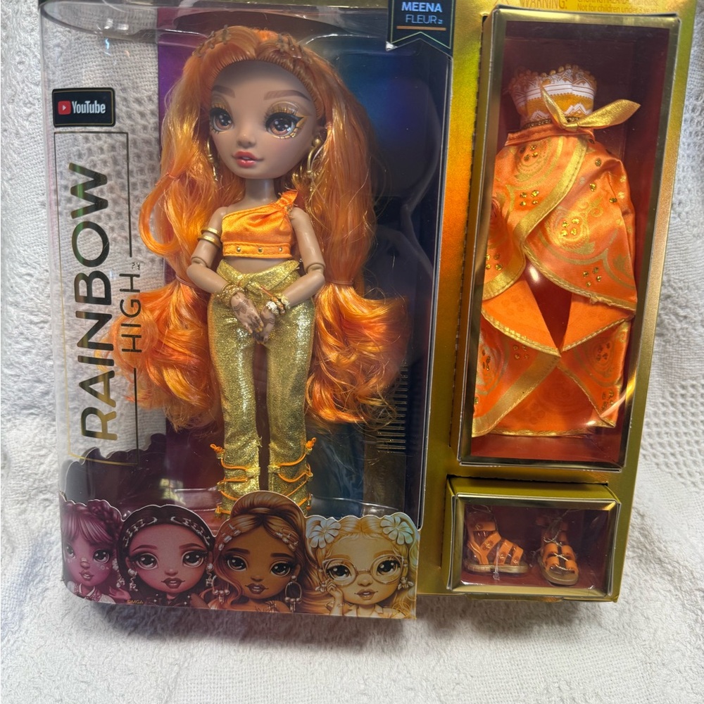 NIB Rainbow High Meena Fleur Series 3 Doll